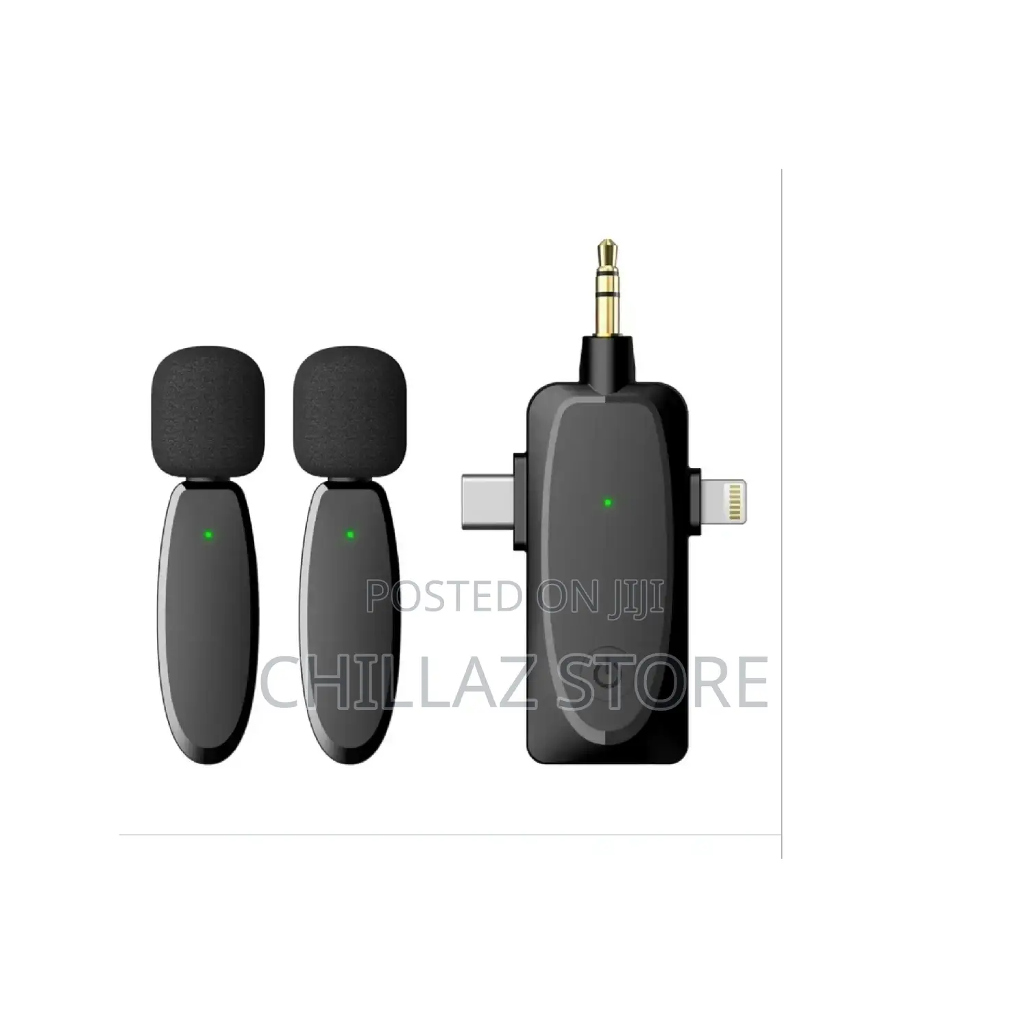 3in1 Lavalier Microphone Plug Play.