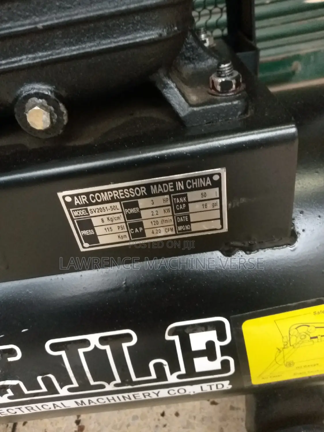 Gasoline Air Compressor 50L