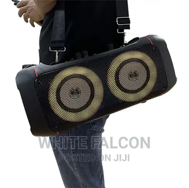 20w Dual Subwoofer Karaoke Portable Speaker