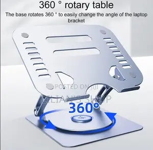Portable 360 Rotation Aluminum Laptop Stand