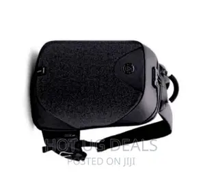 Waterproof Laptop Bag With USB Port - Black