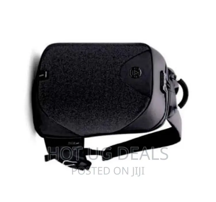 Waterproof Laptop Bag With USB Port - Black