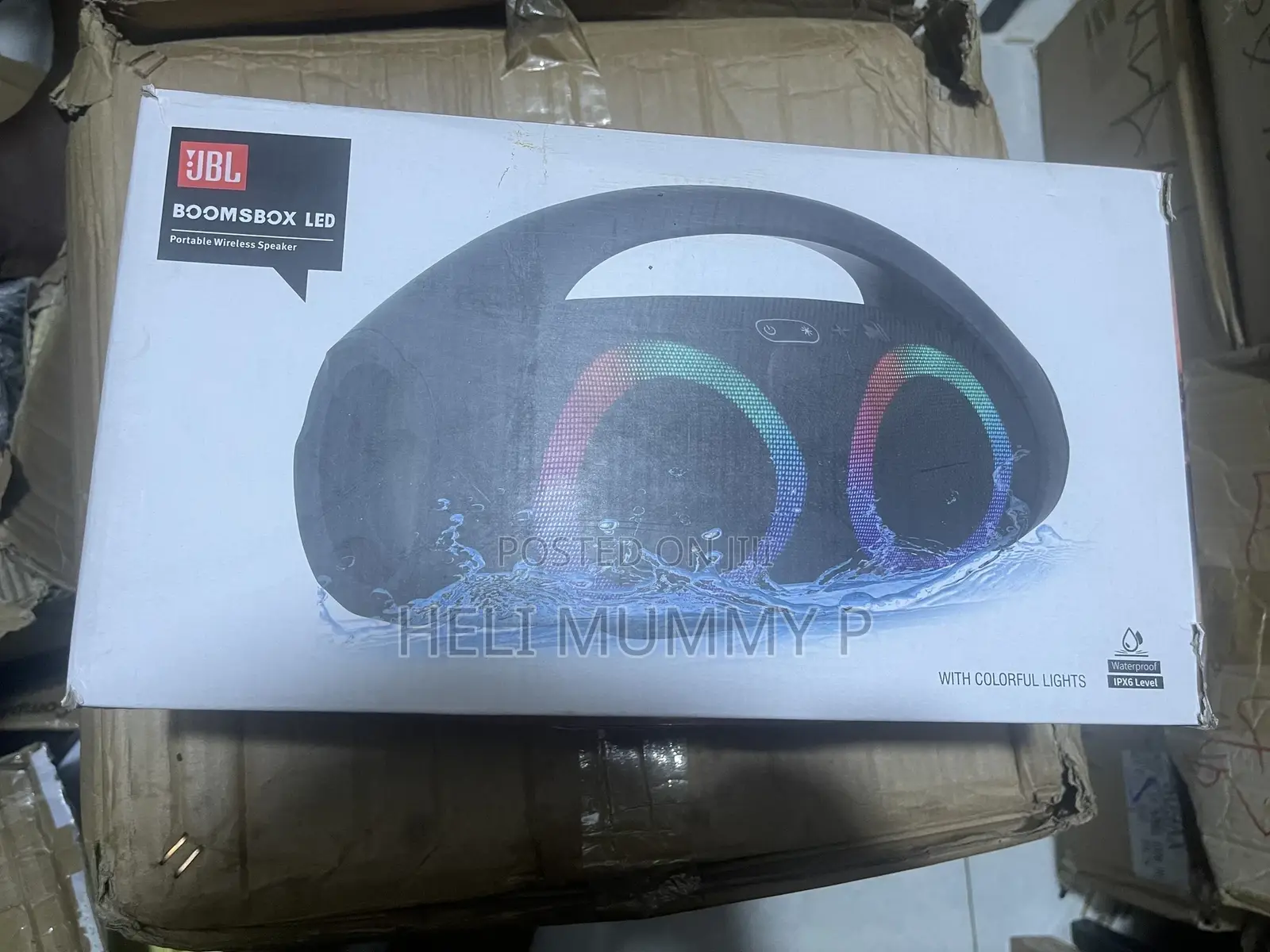 BOOMS BOX LED Portable Wireless Speakers