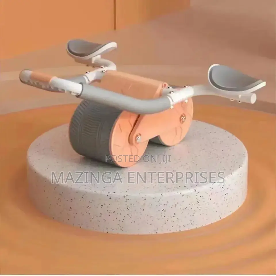 Automatic Rebound Abdominal Muscle Wheel With Elbow Handle
