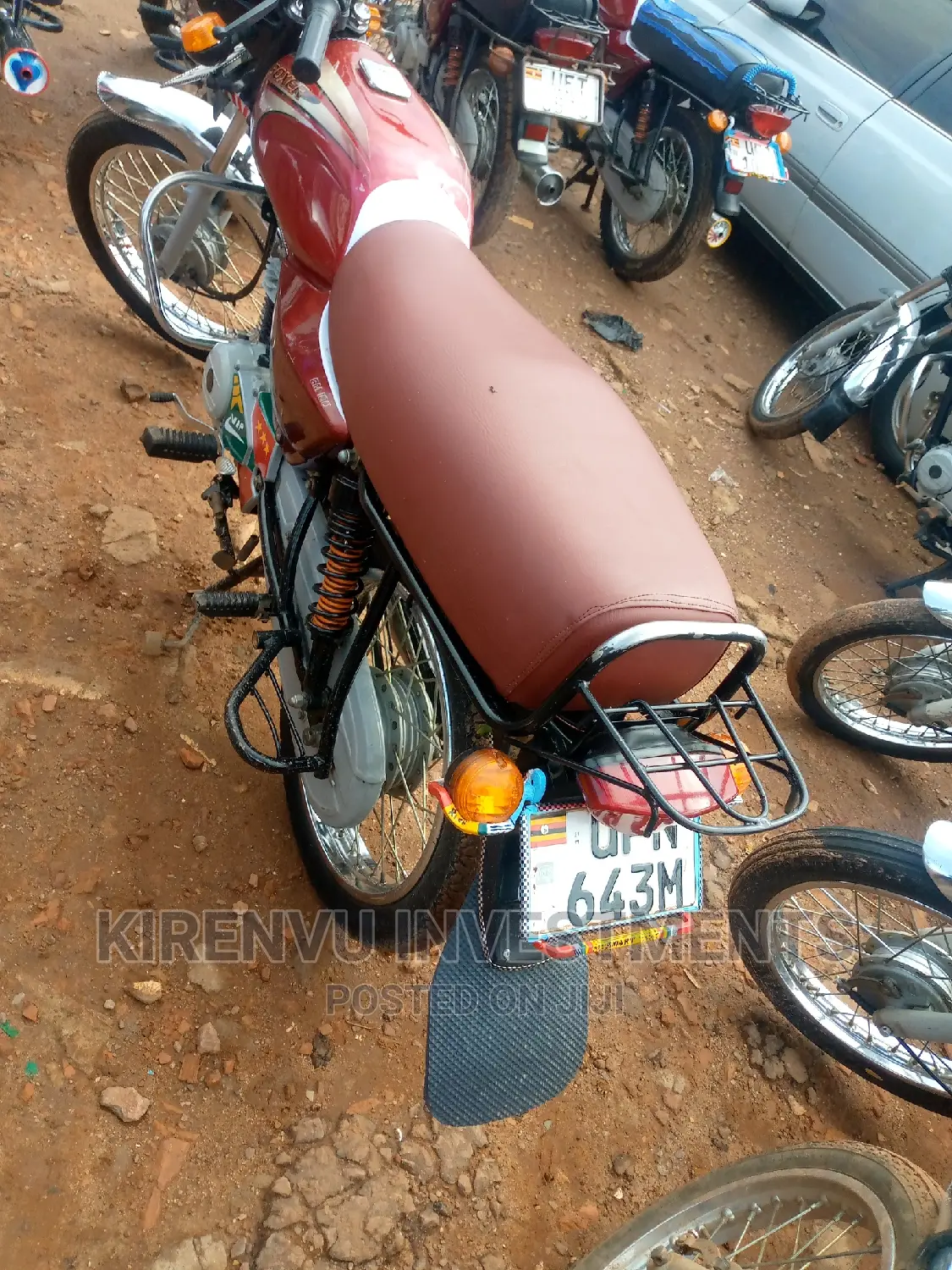 Bajaj Boxer BM100KS 2017 Red