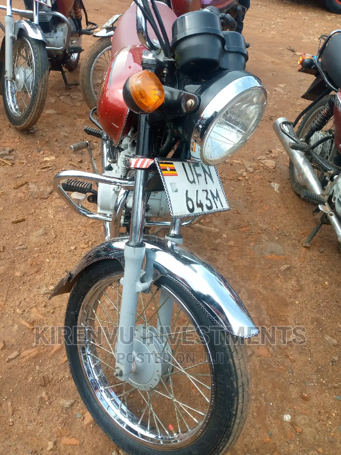 Bajaj Boxer BM100KS 2017 Red