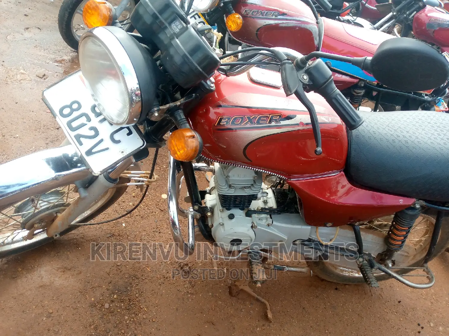 Bajaj Boxer 100 2017 Red