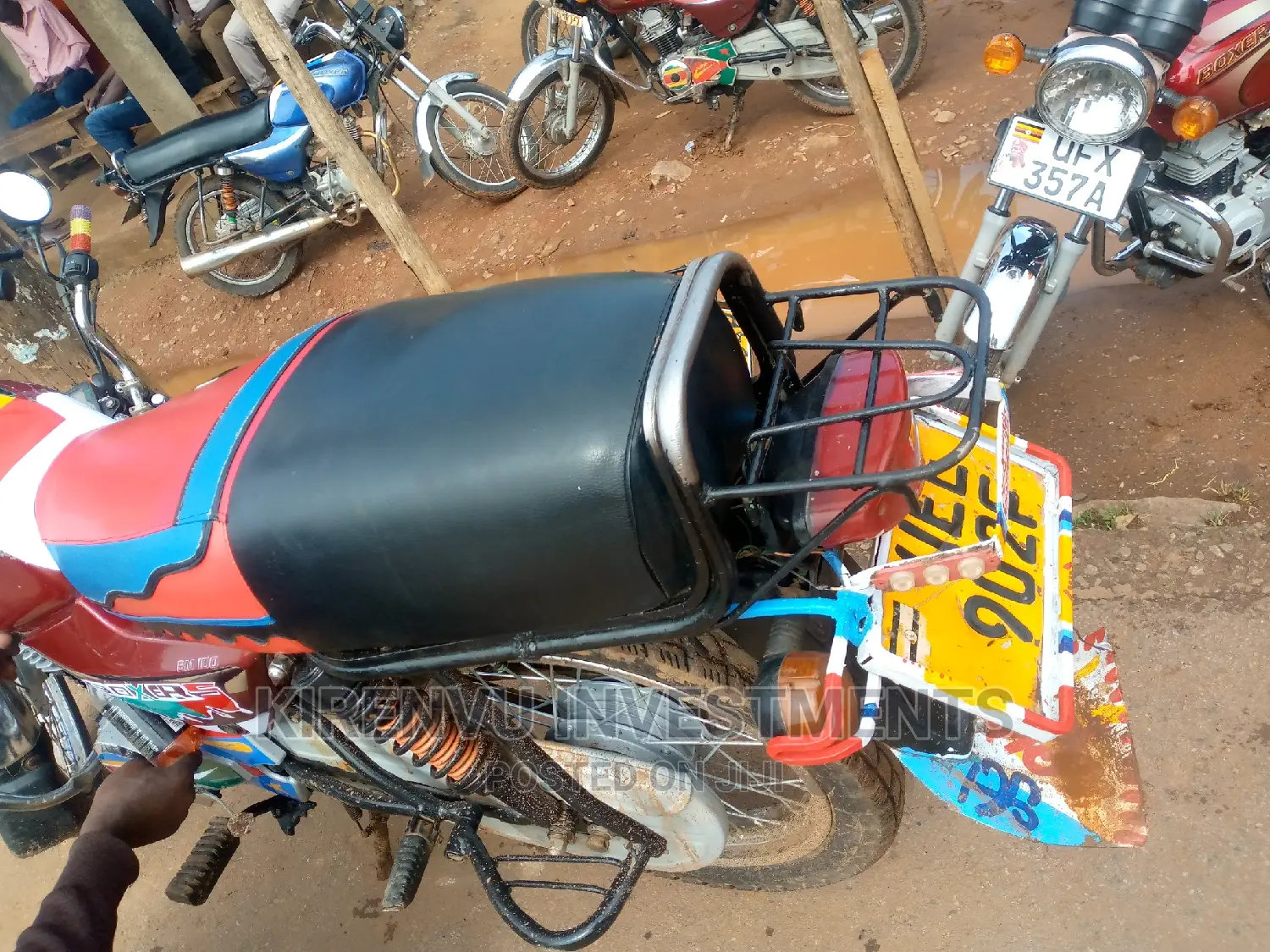 Bajaj Boxer 100 2014 Red