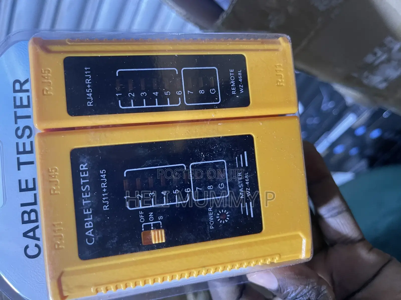 Rj 11 and Rj 45 Cable Tester