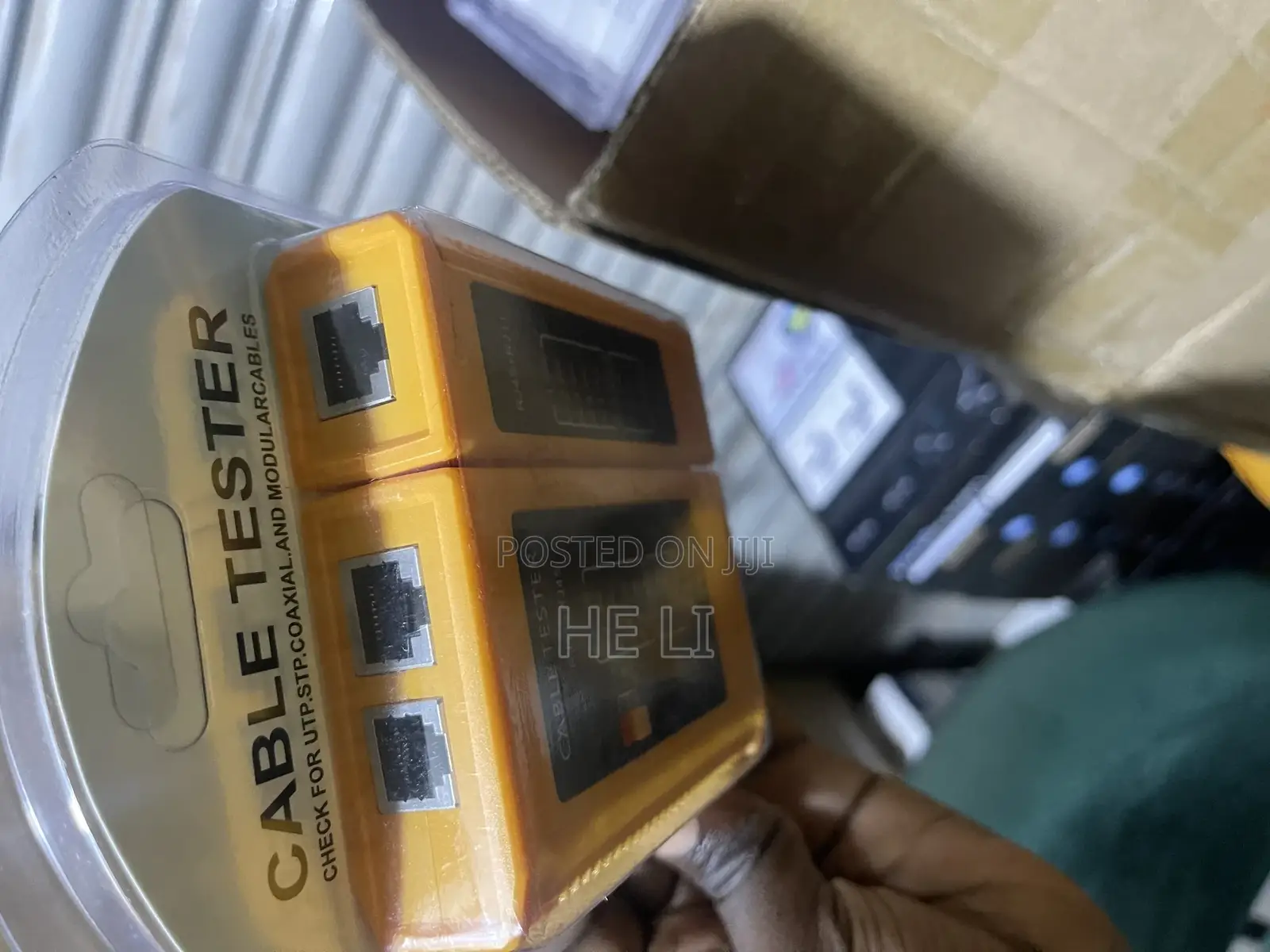 Rj 11 and Rj 45 Cable Tester