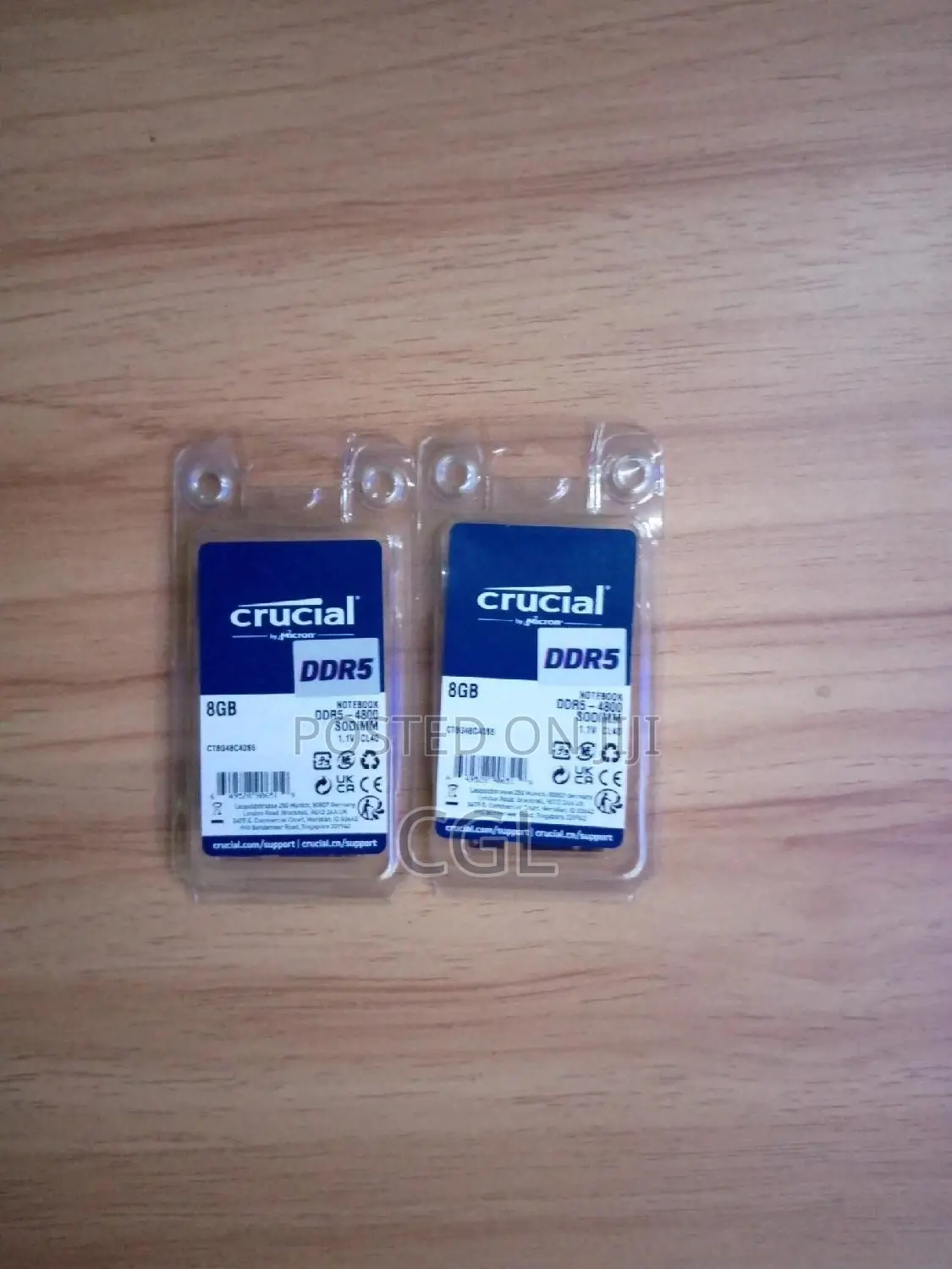 8gb Ddr5 Laptop Memory Ram Ships