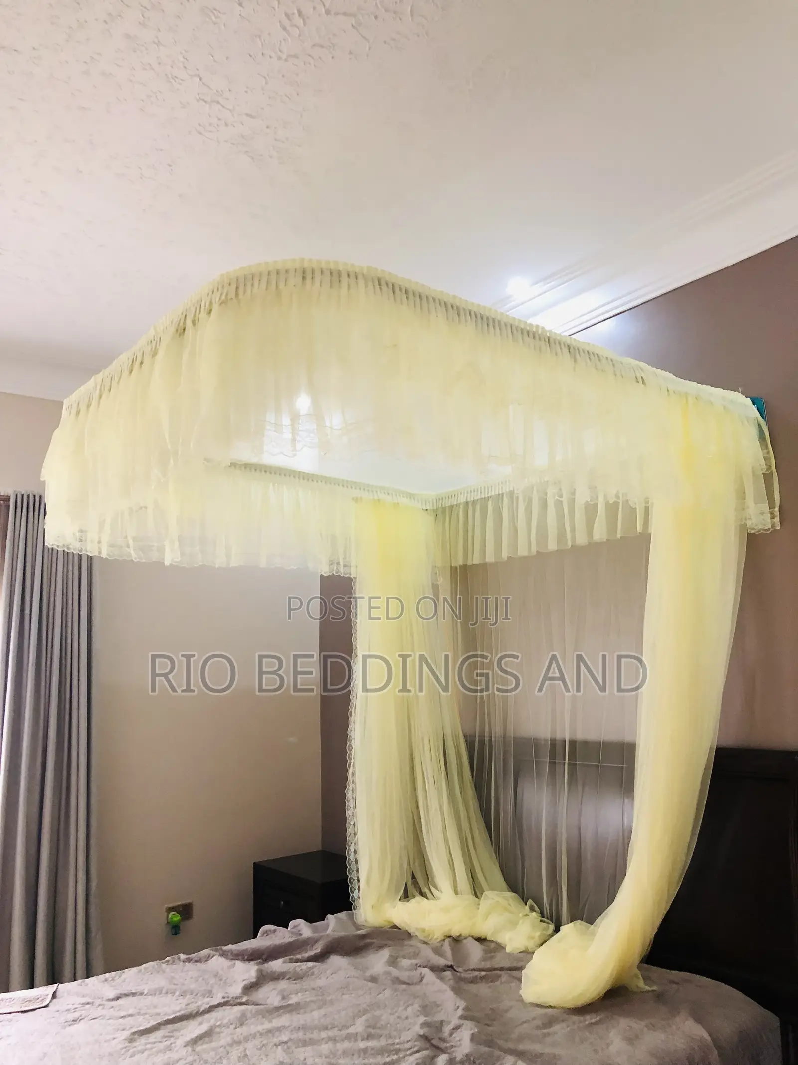 Wall Mount Mosquito Net King Size