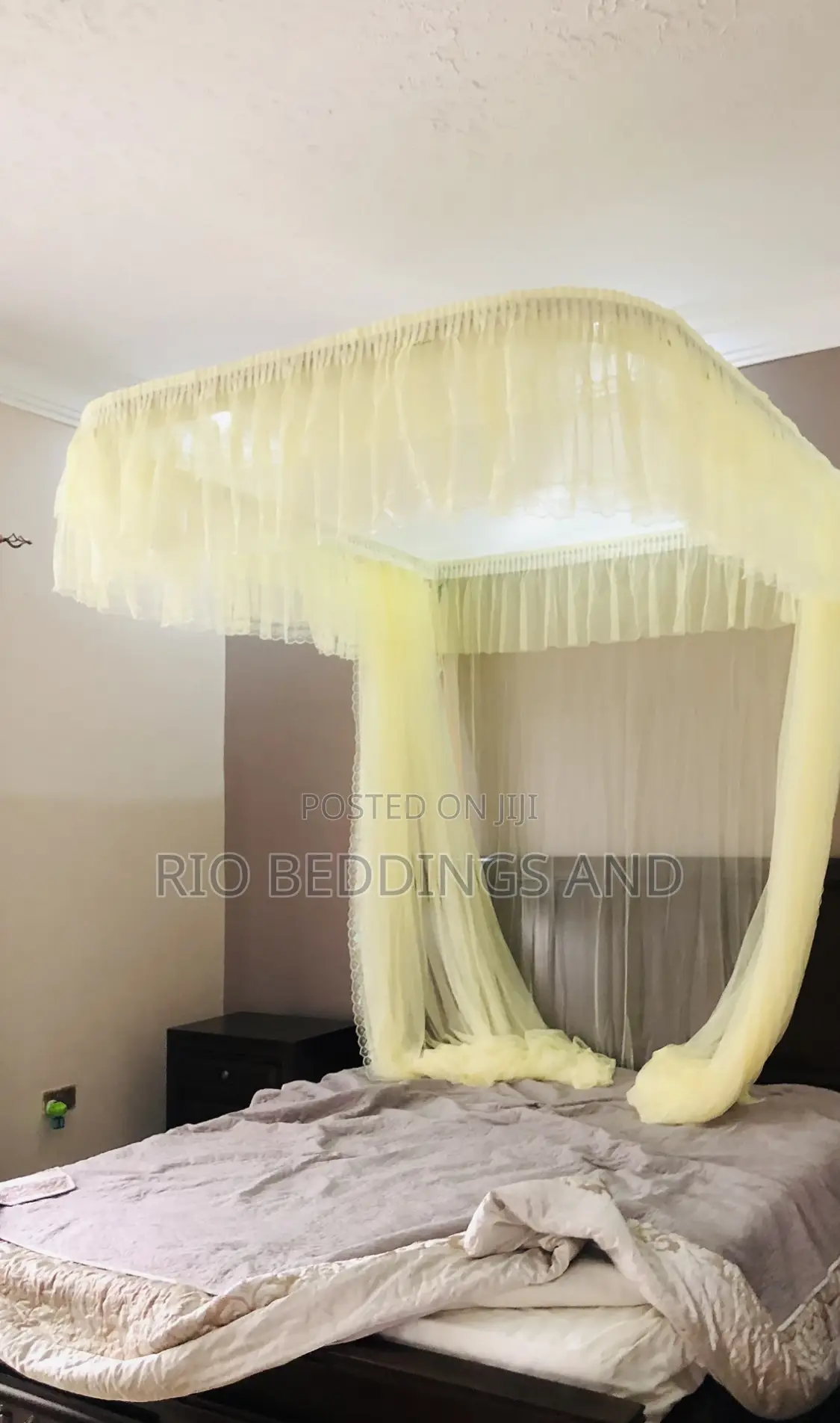 Wall Mount Mosquito Net King Size