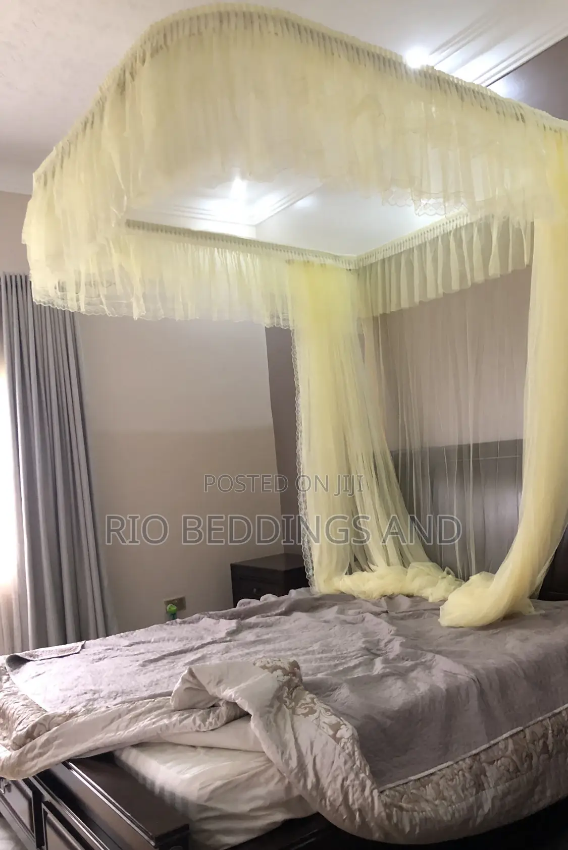Wall Mount Mosquito Net King Size