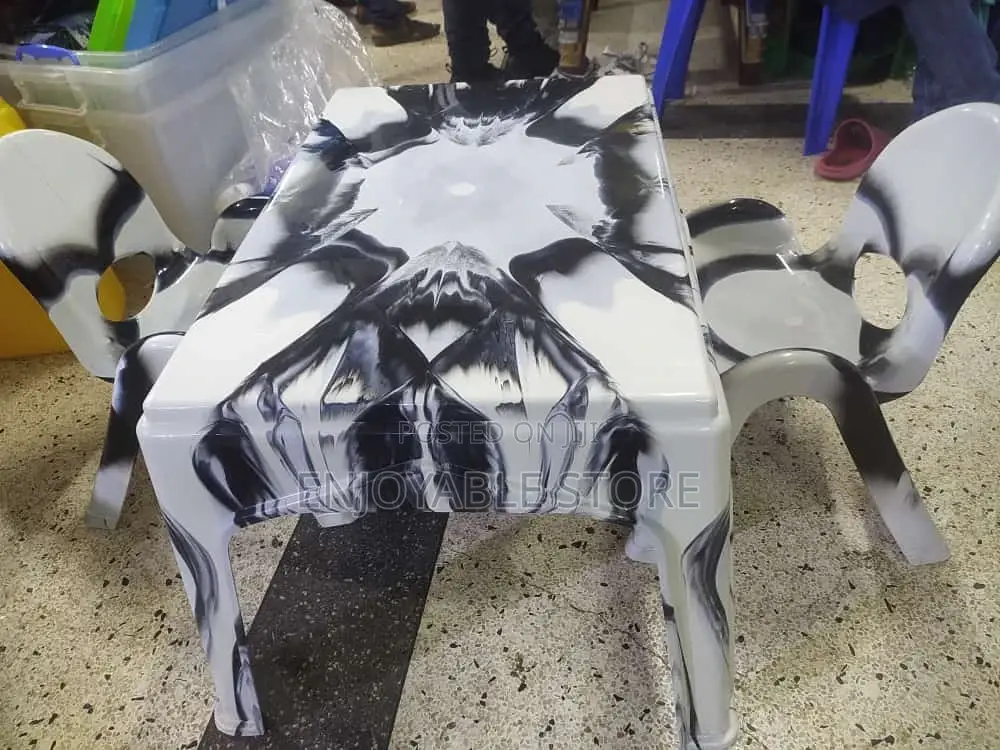 Plastic Kids Chairs and Table