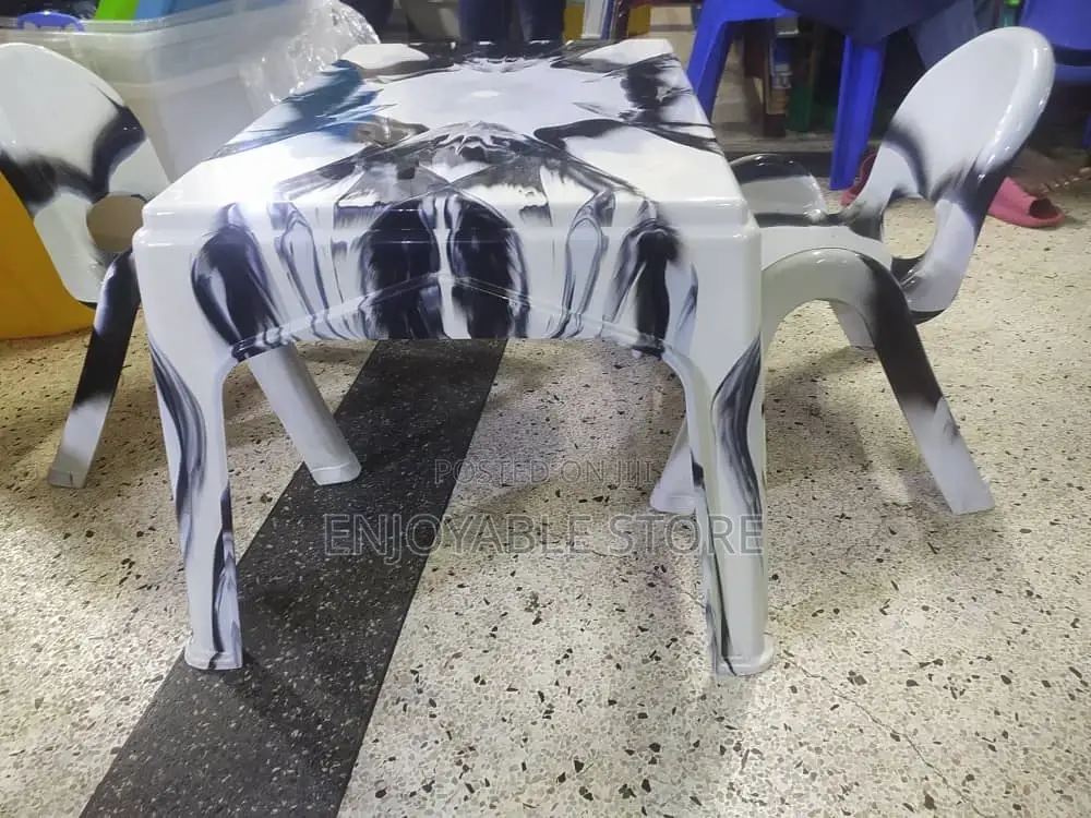 Plastic Kids Chairs and Table