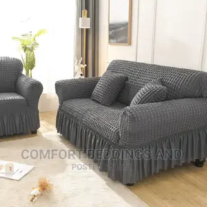 Sofa Covers Dark Gray 2:1