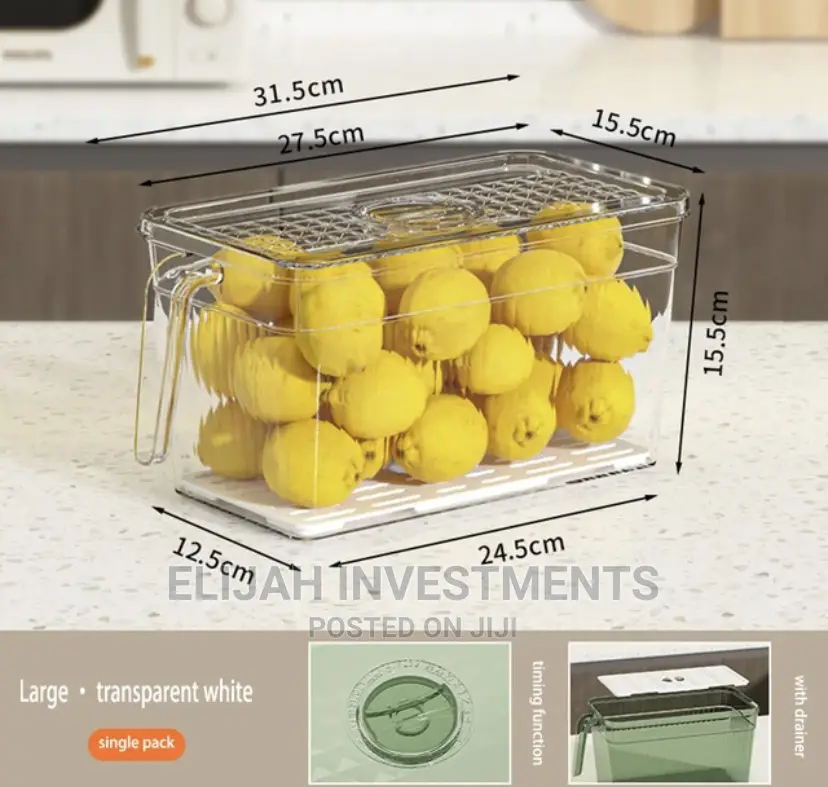 Refrigerator Storage Box/ Organizer
