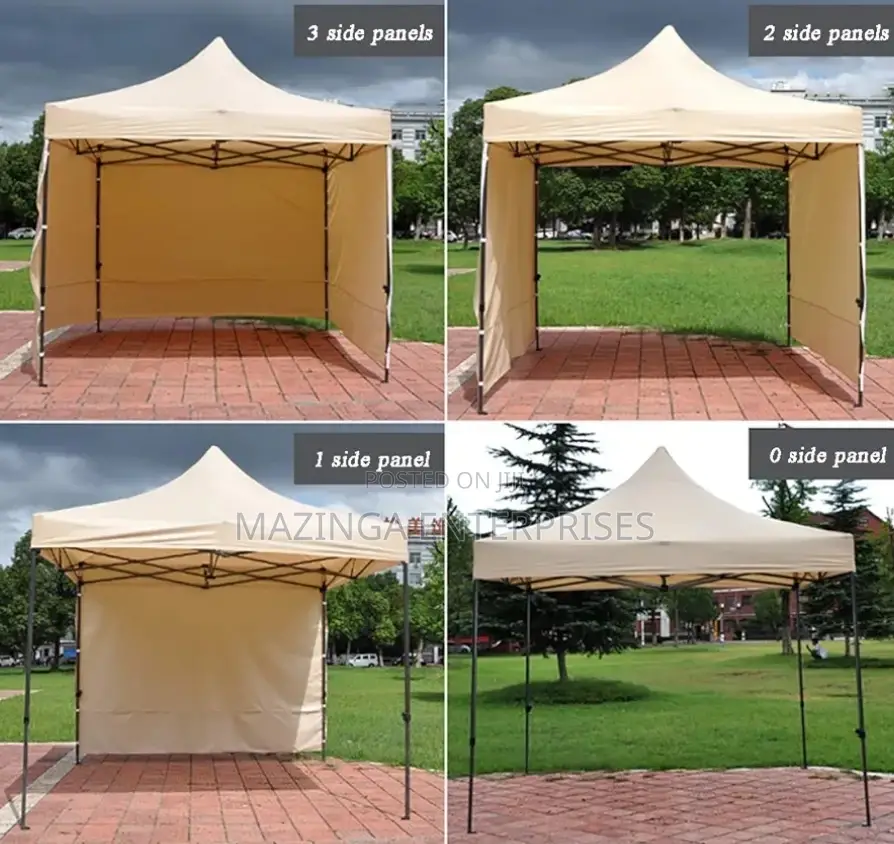 4x4meters Gazebo Exhibition Tent (Cream)