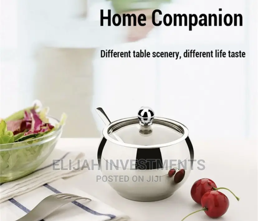 Stainless Steel Bowl With Transparent Glass Lid