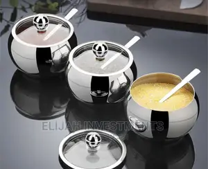 Stainless Steel Bowl With Transparent Glass Lid