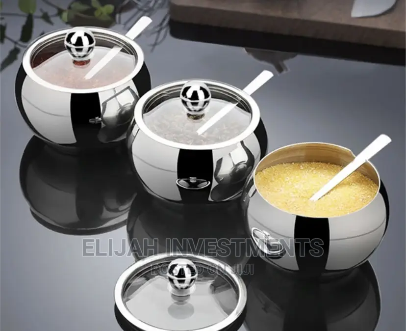 Stainless Steel Bowl With Transparent Glass Lid