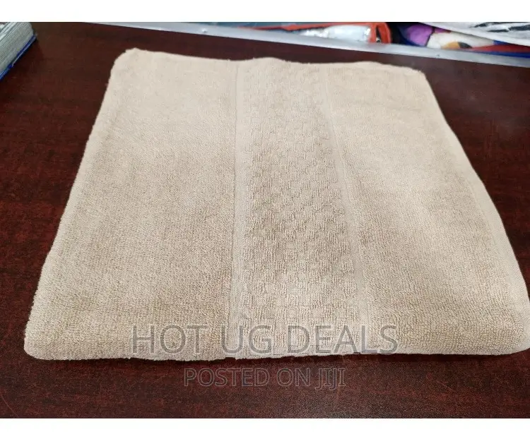 Polo Cotton Bath Towel, Large - Brown