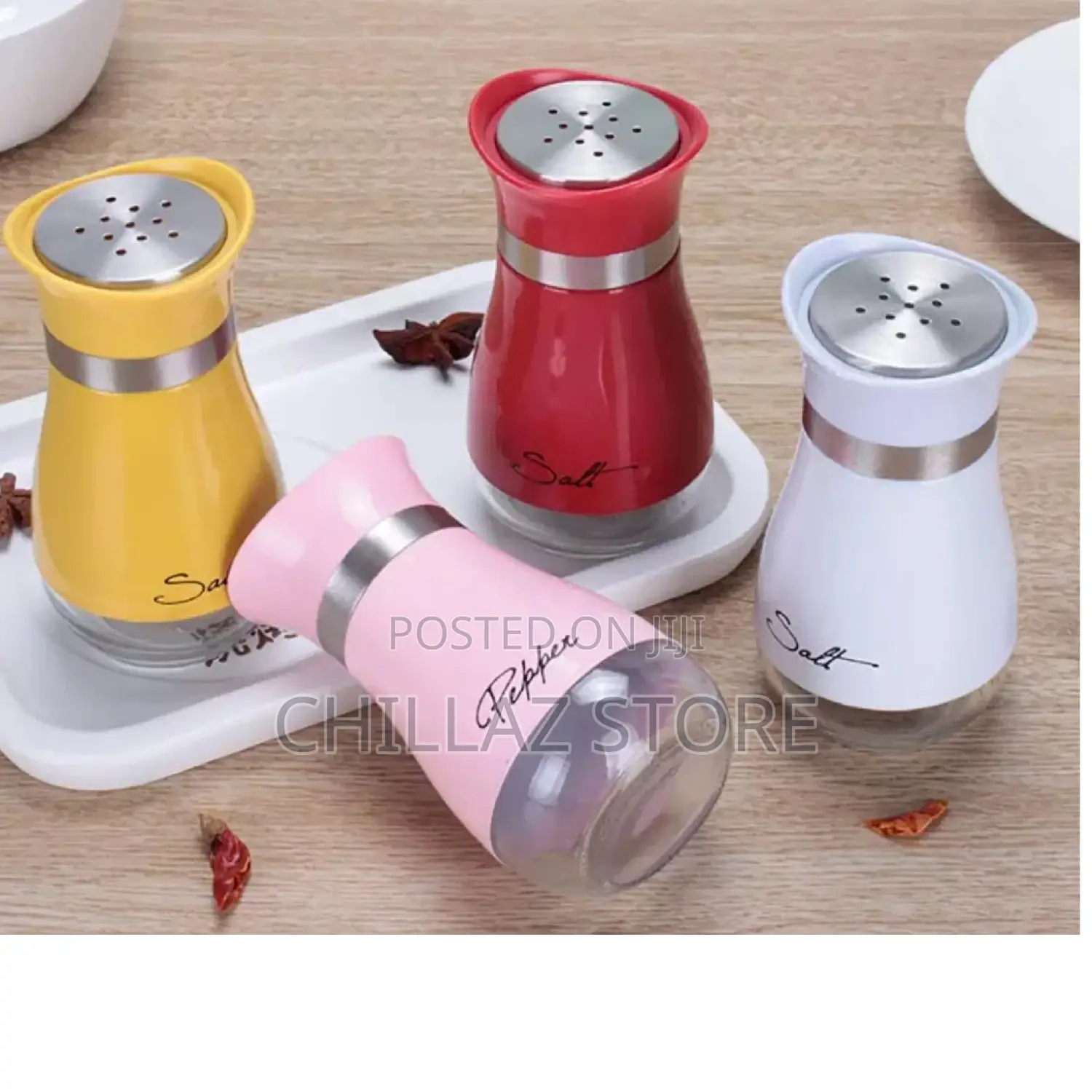 Salt and Pepper Shakers.