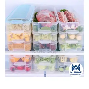 Fridge Storage Containers. (3pcs).