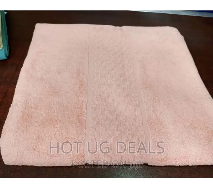 90x180cm Large Cotton Bath Towel - Peach