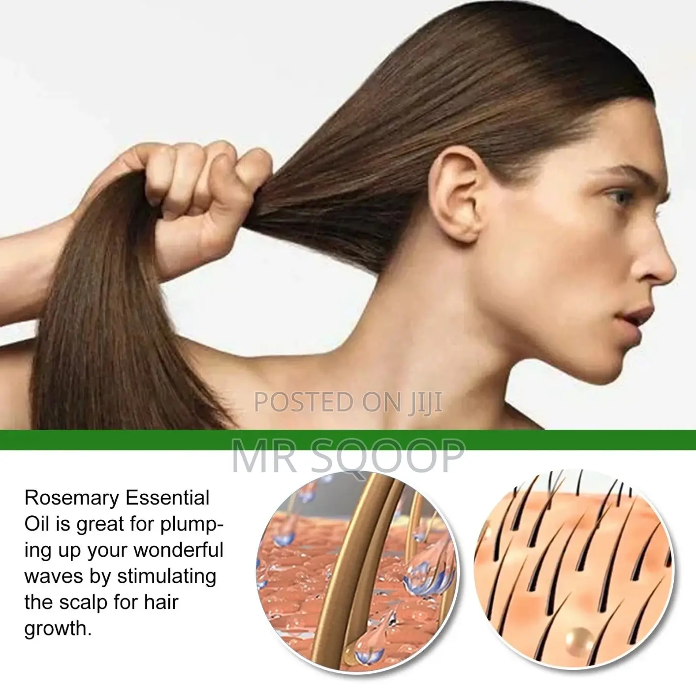 Rosemary Essential Oil for Hair Growth Scalp Care – 30ml