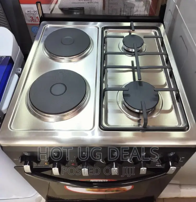 Globalstarr 2gas + 2 Electric Oven Cooker With Electric Oven 50x50cm