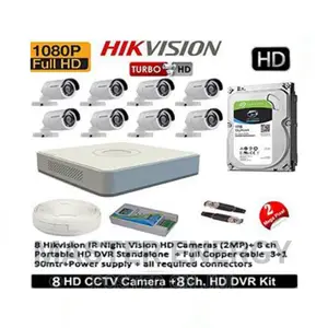 Photo - 8 Channel CCTV Cameras 1080p Full Kit C7
