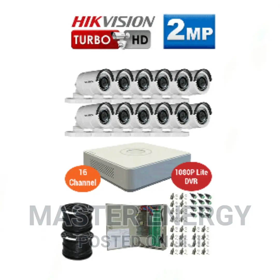 16 Channel CCTV Cameras 2mp Full Kit D4