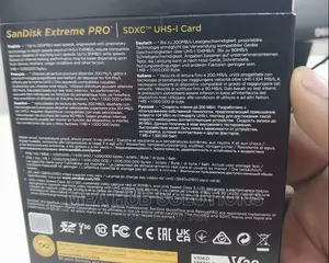64gb Sandisk Extreme Pro Sd Card For Camera