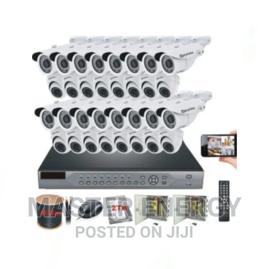32 Channel CCTV Cameras 1080p Full Kit G3