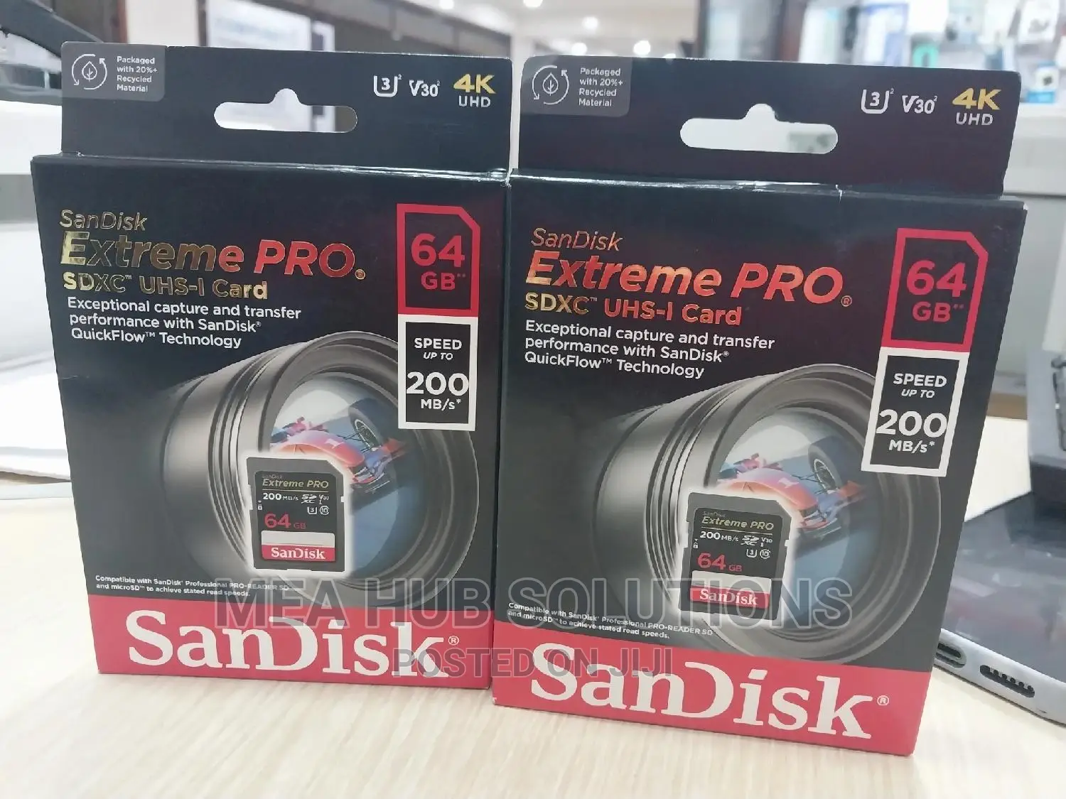 64gb Sandisk Extreme Pro Sd Card For Camera