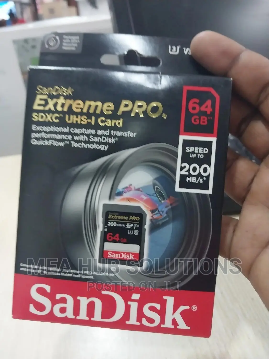64gb Sandisk Extreme Pro Sd Card For Camera