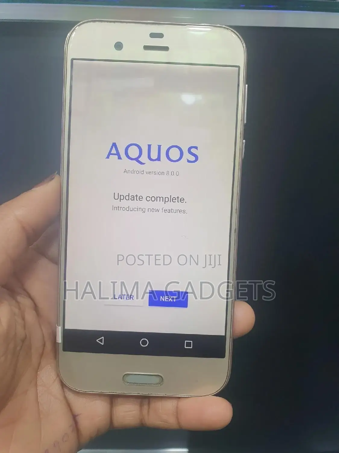 New Sharp Aquos R SHV39 64 GB Rose Gold