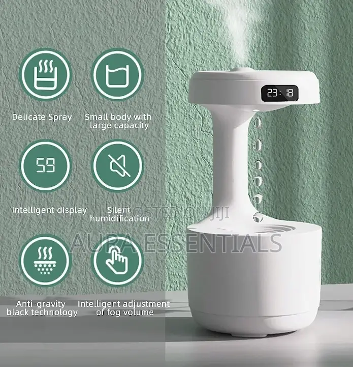 Anti Gravity Water Droplet Humidifier