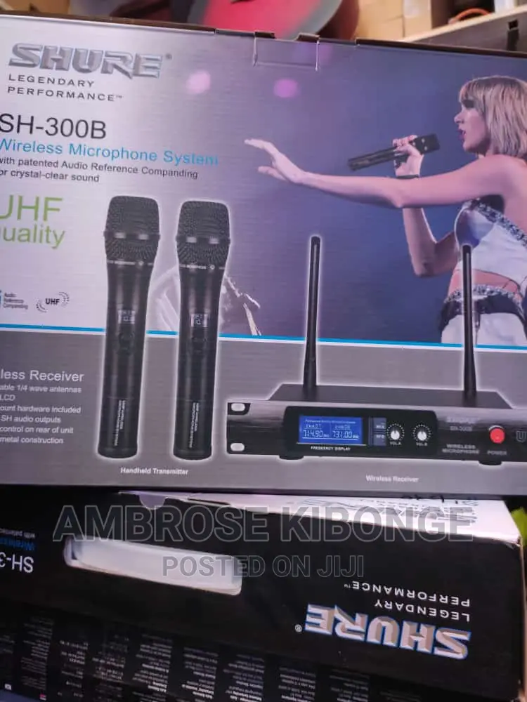Shure SH-300B Legendary Performance UHF Shure System.