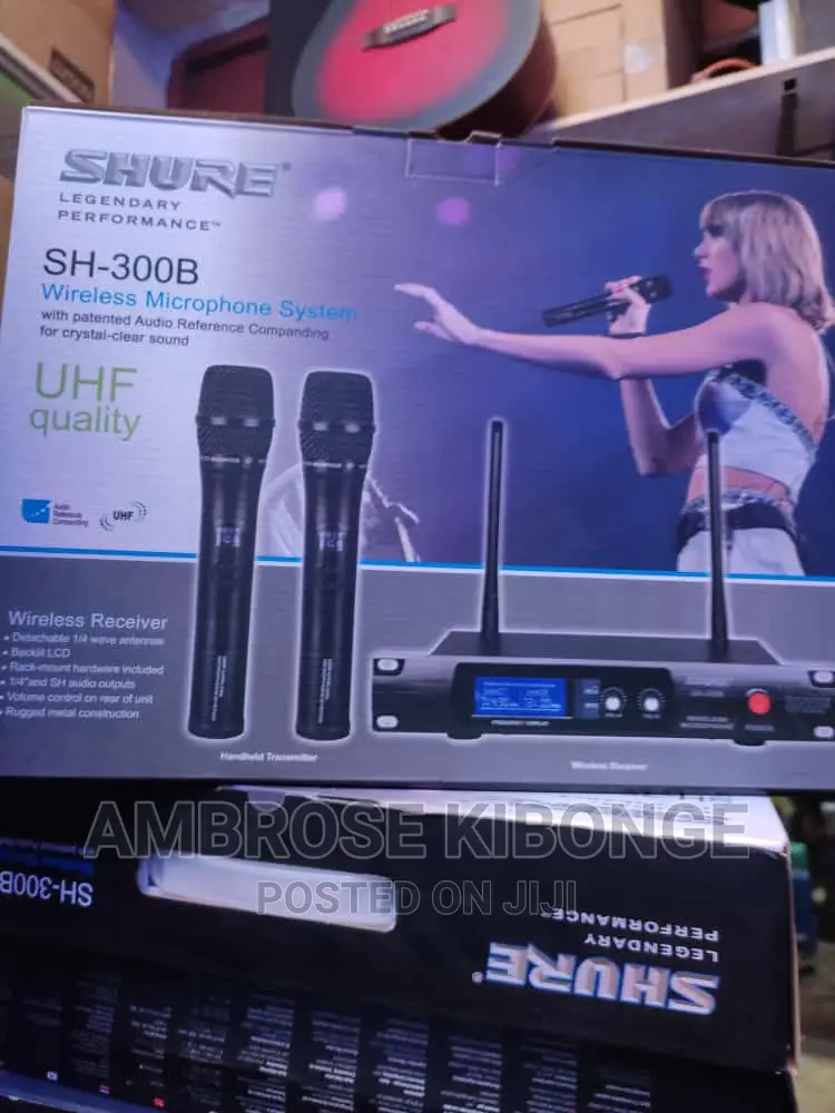 Shure SH-300B Legendary Performance UHF Shure System.