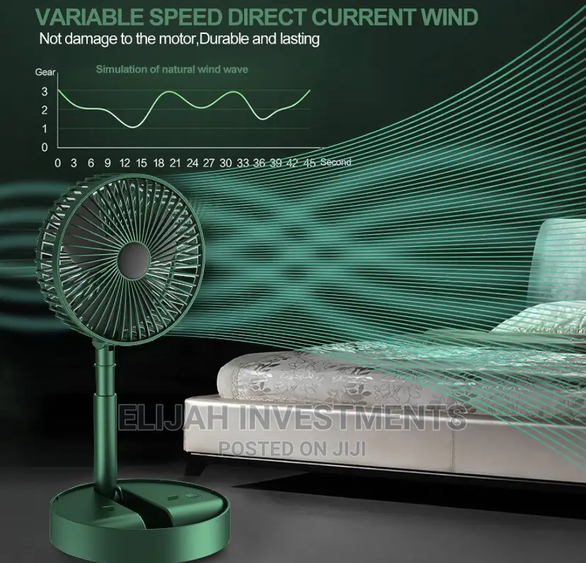 Rechargeable Mini Foldable Fan