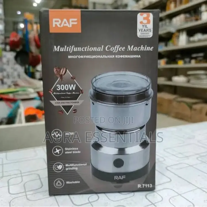 RAF Multifunctional Coffee Machine / Grinder