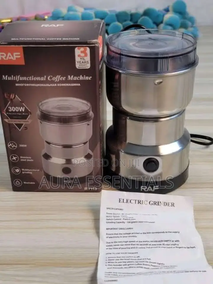 RAF Multifunctional Coffee Machine / Grinder