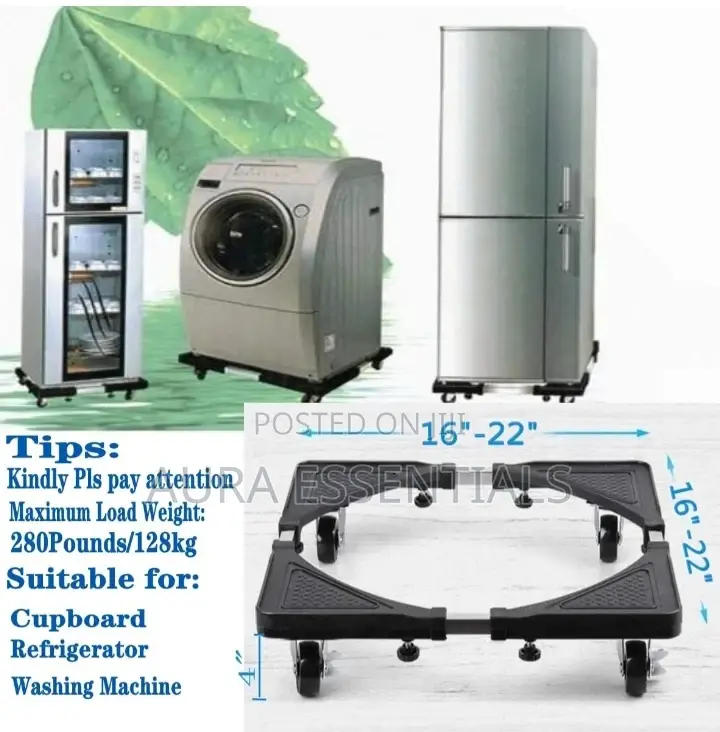 Adjustable Multi Use Movable Wheel Base