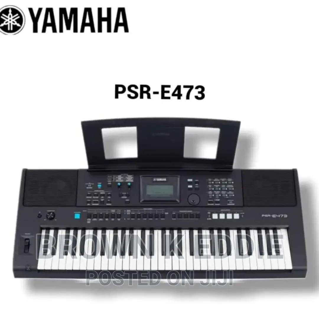 Yamaha PSR-E473
Keyboard With Touch-Sensitive Keys.