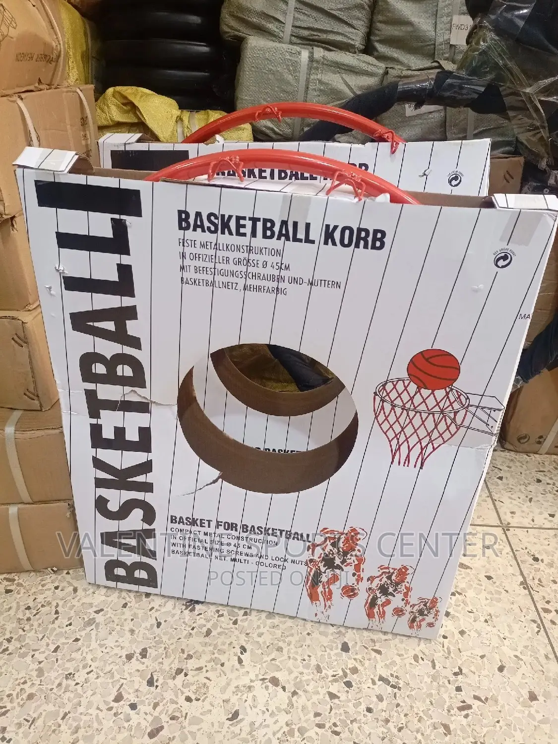 Basketball Ring Full Set Original Materials