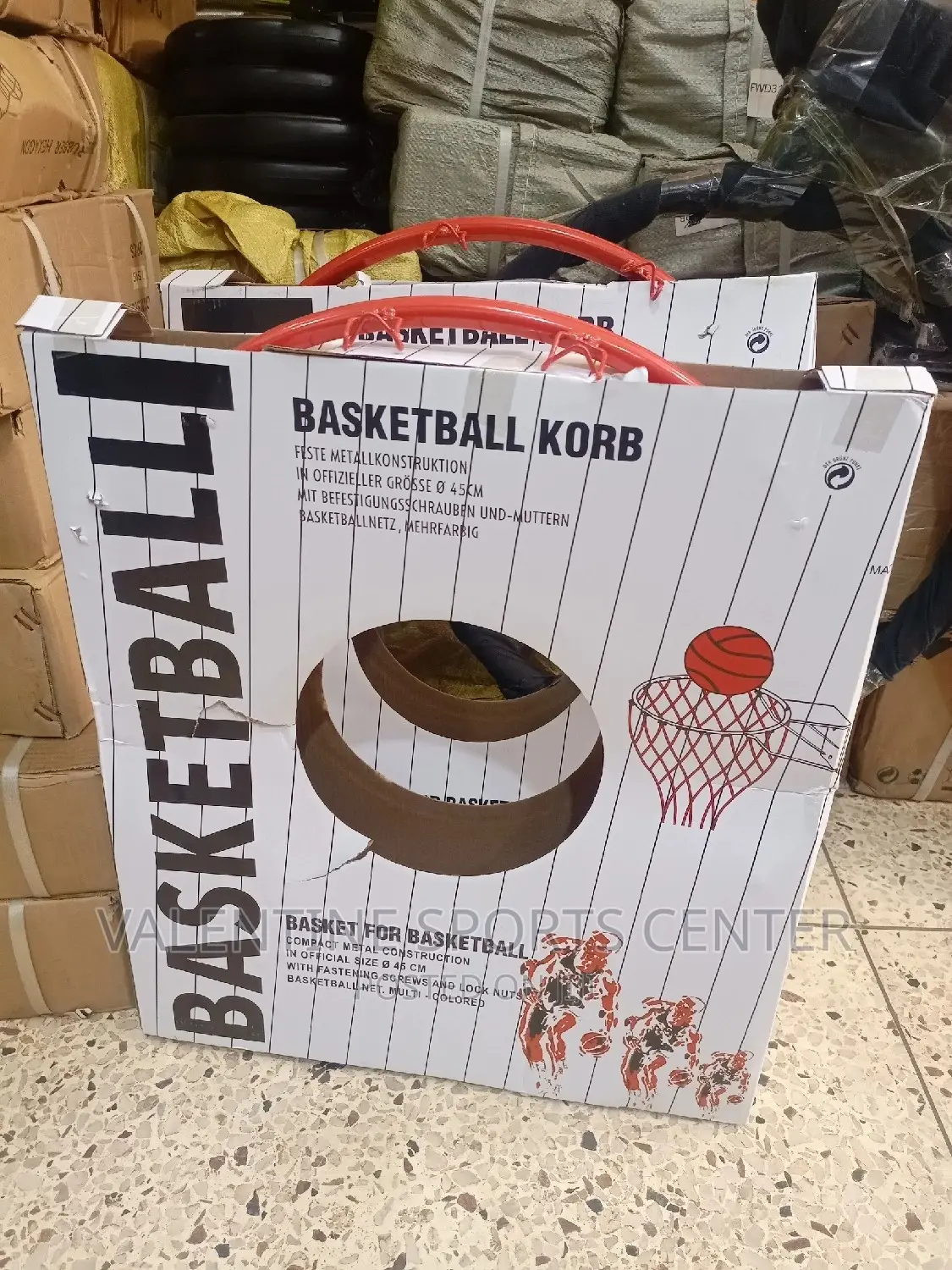Basketball Ring Full Set Original Materials