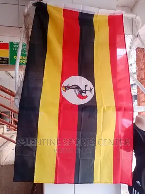 Uganda Flags Original Materials Big Size